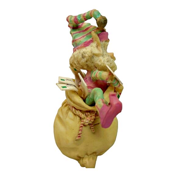 Enesco The North Pole Village Crinkles Mail Sandra Zimnicki 830143 Vintage 1990 - Picture 5 of 5